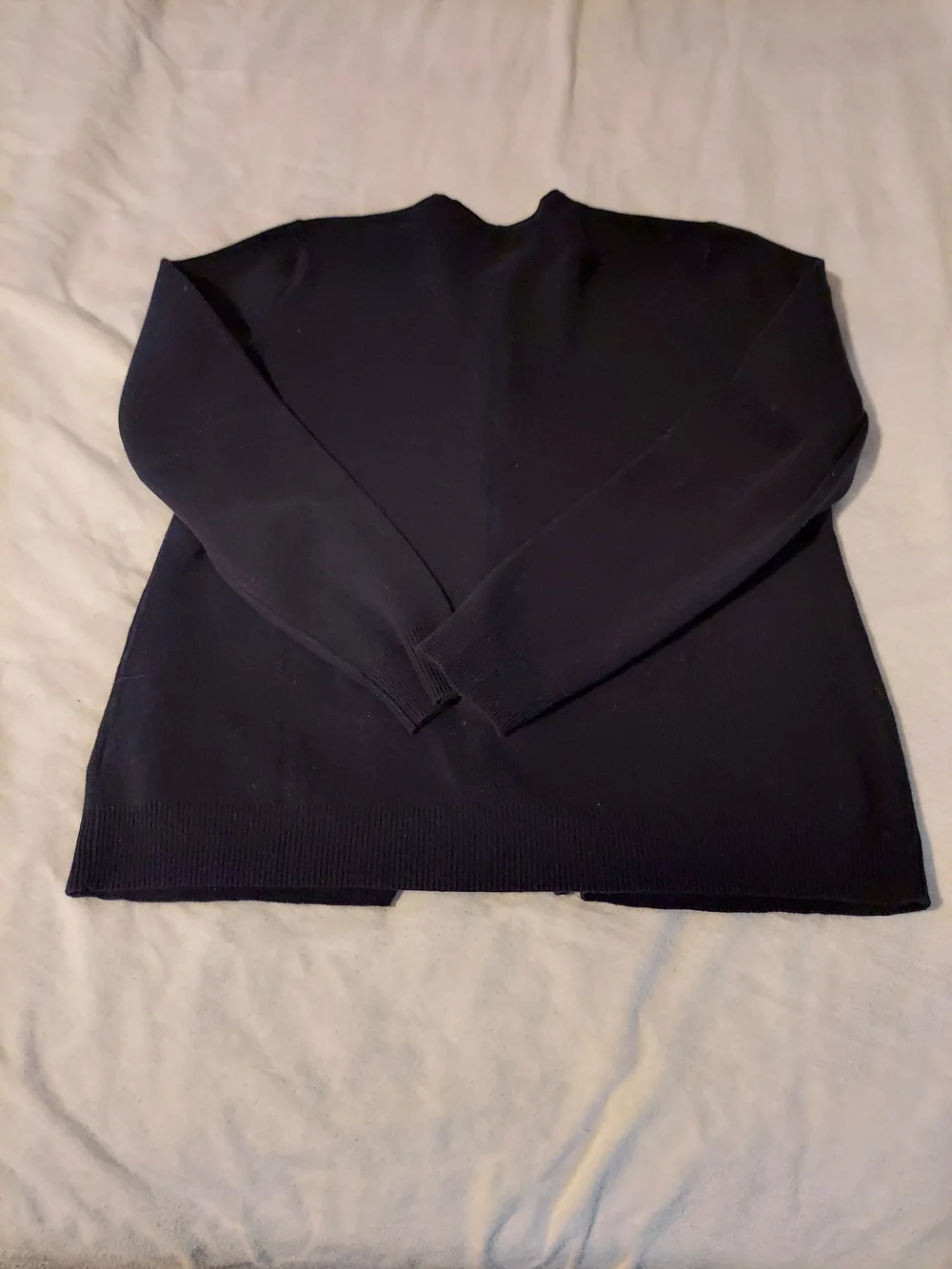 croft & barrow Black Women's Button-Up Cardigan - Picture 3 of 3